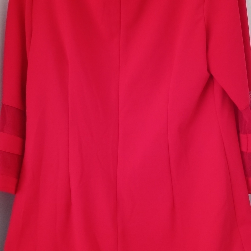 Red Sandra Darren size 12 midi dress - Picture 5 of 8